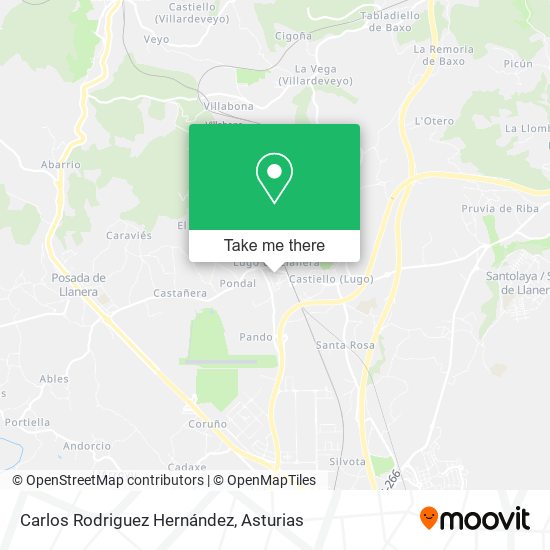 Carlos Rodriguez Hernández map