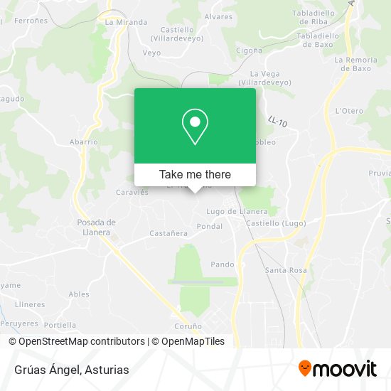 Grúas Ángel map