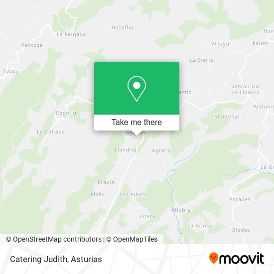 Catering Judith map