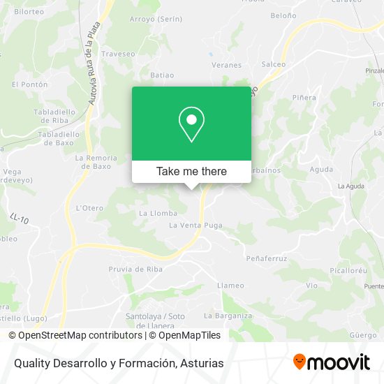 Quality Desarrollo y Formación map