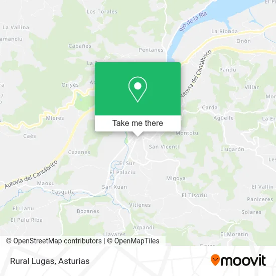 Rural Lugas map