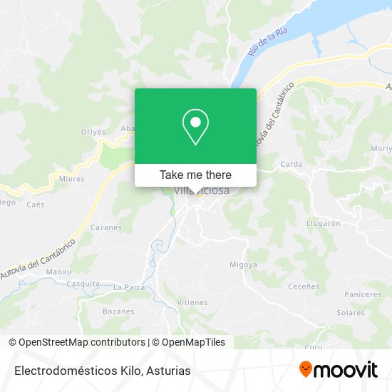 Electrodomésticos Kilo map