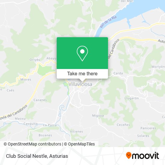 Club Social Nestle map