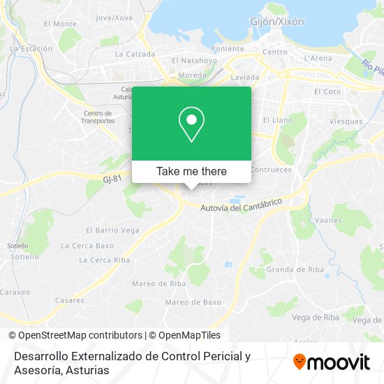 Desarrollo Externalizado de Control Pericial y Asesoría map