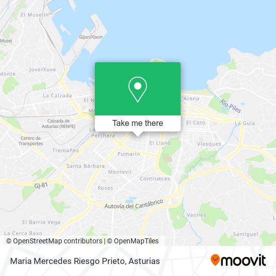 mapa Maria Mercedes Riesgo Prieto