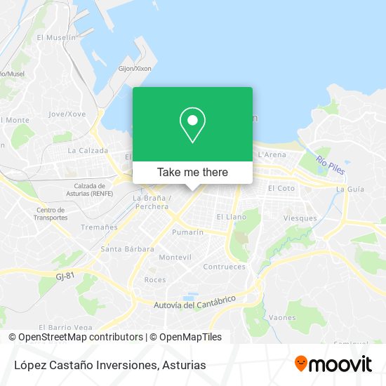 López Castaño Inversiones map