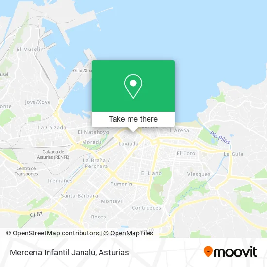 Mercería Infantil Janalu map