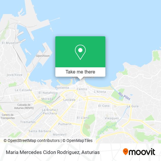 Maria Mercedes Cidon Rodríguez map