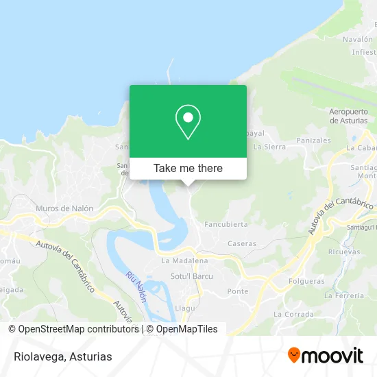 Riolavega map