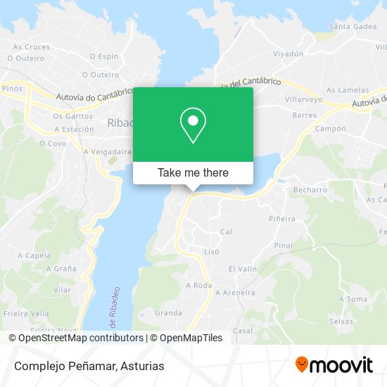 Complejo Peñamar map