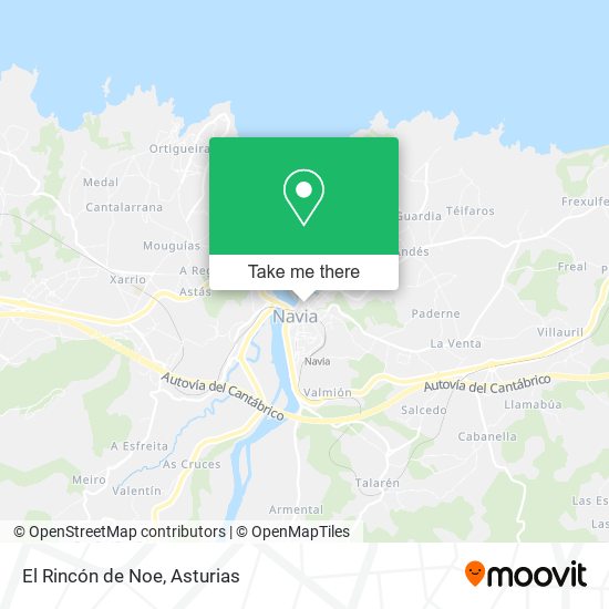El Rincón de Noe map