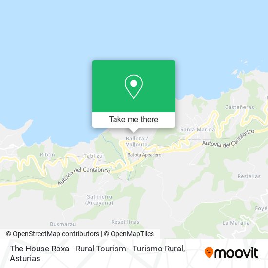 The House Roxa - Rural Tourism - Turismo Rural map