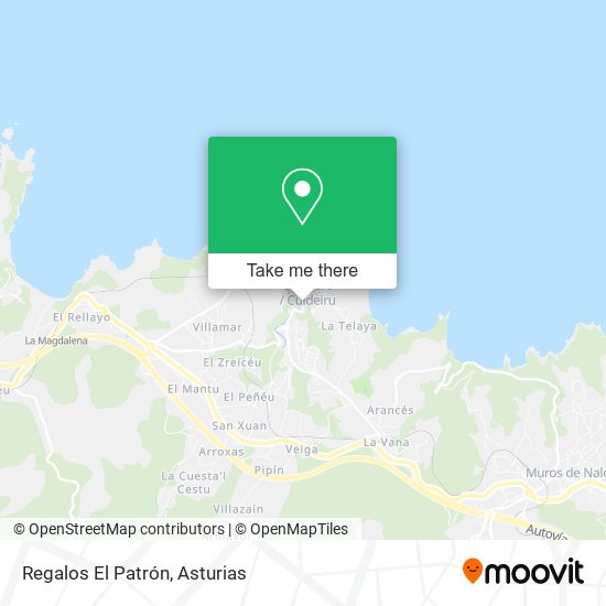 Regalos El Patrón map
