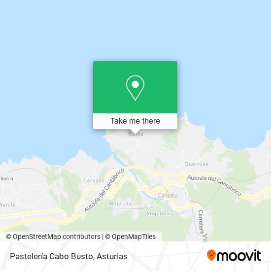 Pastelería Cabo Busto map