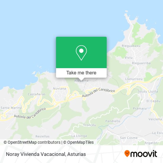 Noray Vivienda Vacacional map