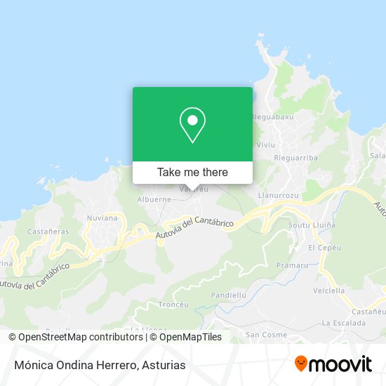 Mónica Ondina Herrero map