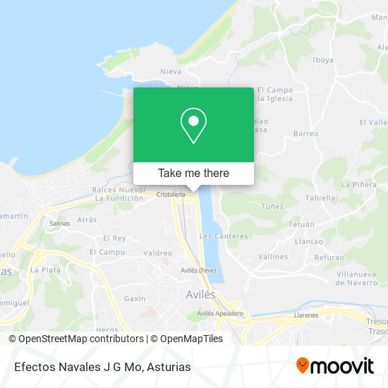 Efectos Navales J G Mo map