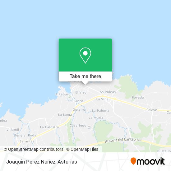 Joaquin Perez Núñez map