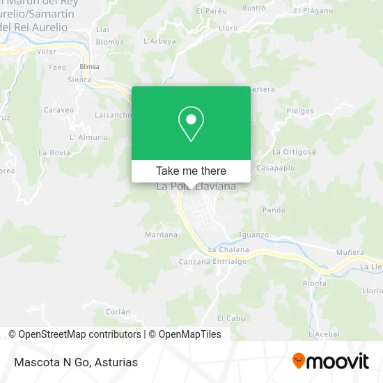Mascota N Go map