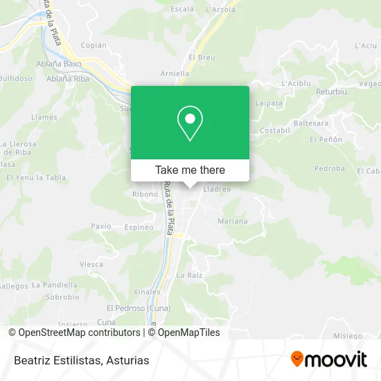 Beatriz Estilistas map