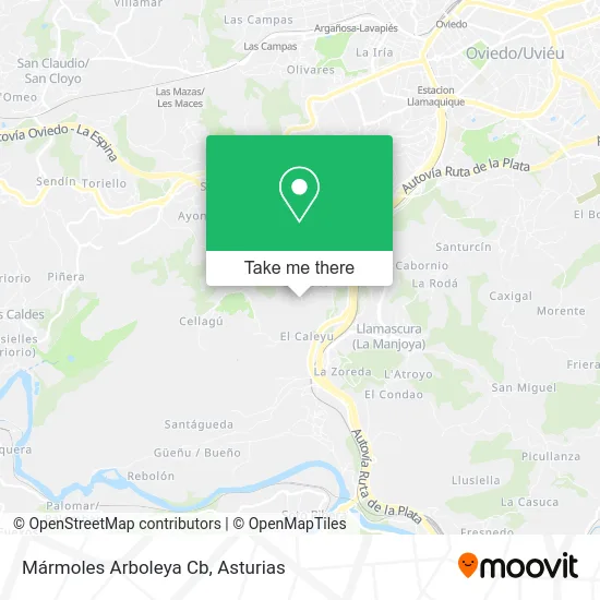 Mármoles Arboleya Cb map