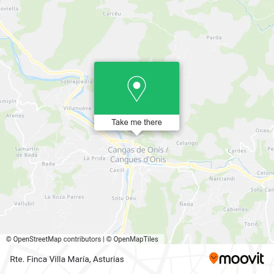 Rte. Finca Villa María map