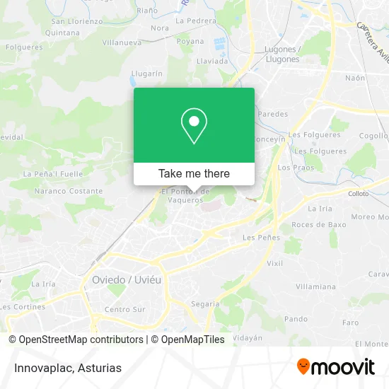Innovaplac map