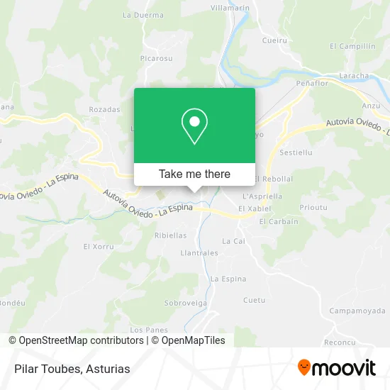 Pilar Toubes map