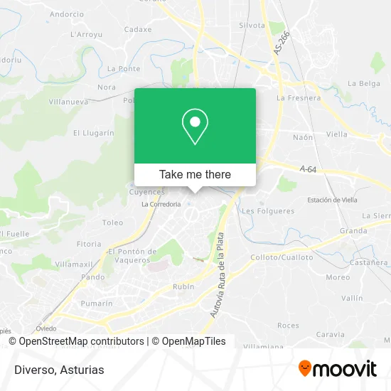 Diverso map