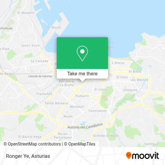 Ronger Ye map