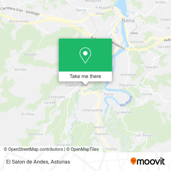El Salon de Andes map