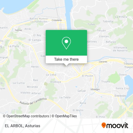 EL ARBOL map