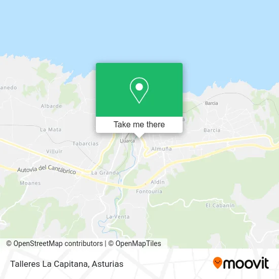 Talleres La Capitana map