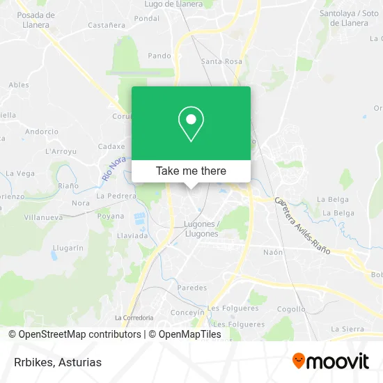Rrbikes map