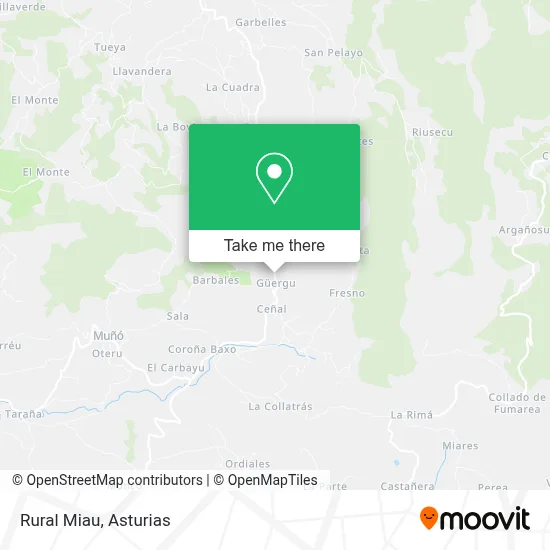 Rural Miau map