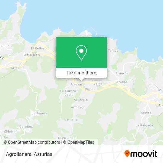 Agrollanera map