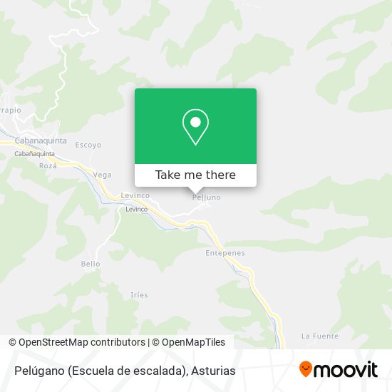 Pelúgano (Escuela de escalada) map