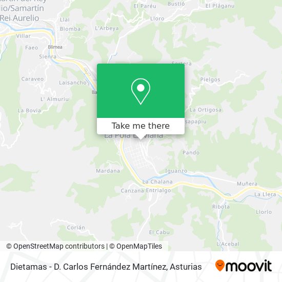 Dietamas - D. Carlos Fernández Martínez map