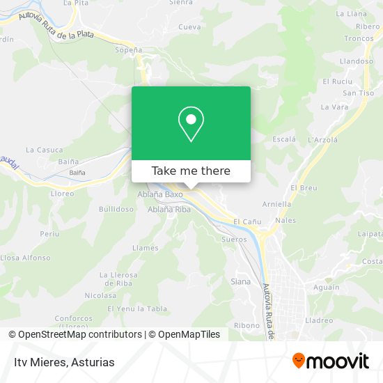 Itv Mieres map