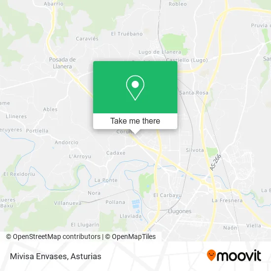 Mivisa Envases map