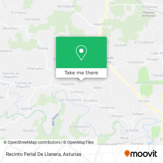 Recinto Ferial De Llanera map