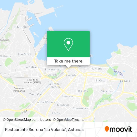 Restaurante Sidreria "La Volanta" map