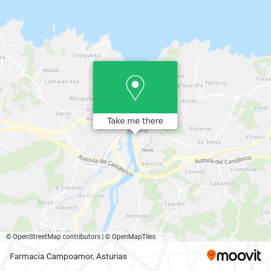 Farmacia Campoamor map