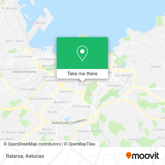 Ralarsa map