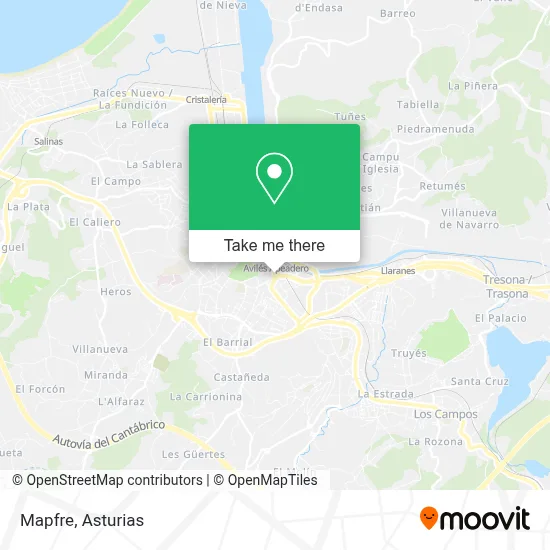 Mapfre map