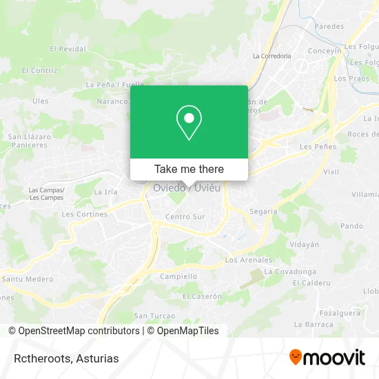 Rctheroots map