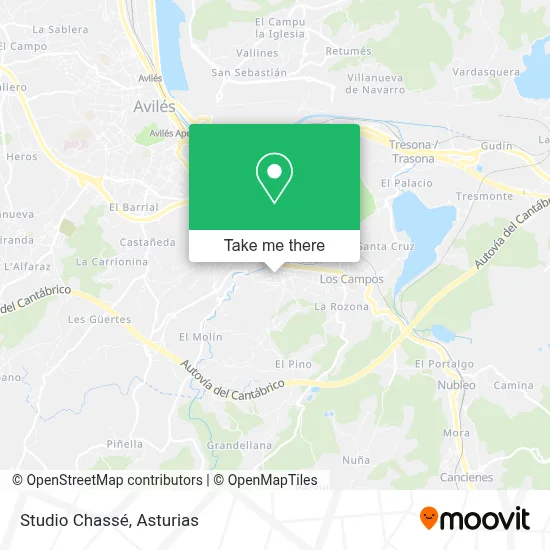 Studio Chassé map