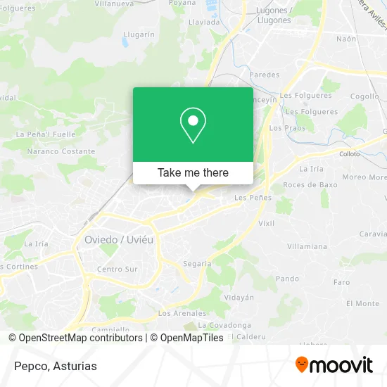 Pepco map