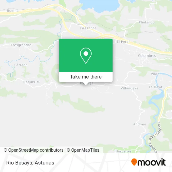 Río Besaya map