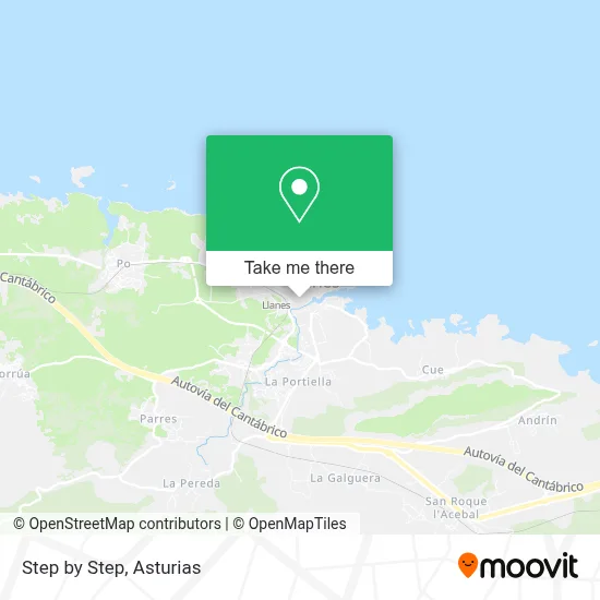 Step by Step map